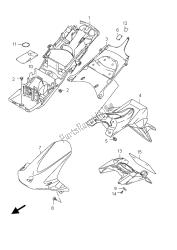 achterspatbord (gsx-r600 e24)