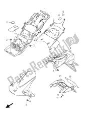 garde-boue arrière (gsx-r600 e24)