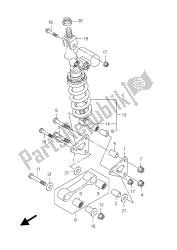 REAR CUSHION LEVER (GSX-R750 E21)