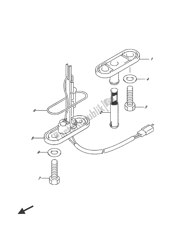 All parts for the Fuel Cock of the Suzuki RV 200 2016