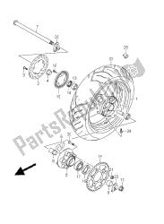 roda traseira (gsx650fa e21)