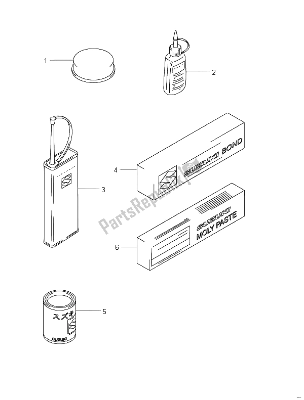 All parts for the Optional of the Suzuki GSF 650 Sasa Bandit 2011