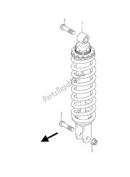 Rear shock absorber