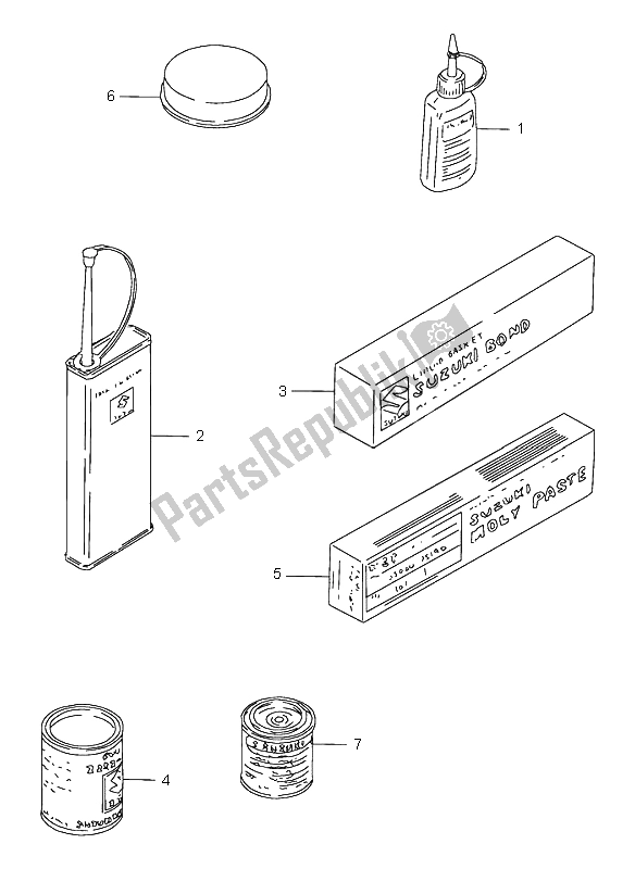 Toutes les pièces pour le Optionnel du Suzuki DR 650 SE 1998