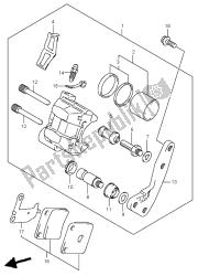 compasso de calibre frontal