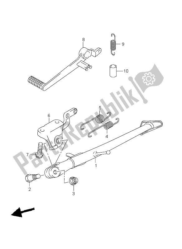 Toutes les pièces pour le Supporter du Suzuki GSX R 600 2006