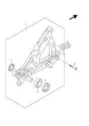 bras oscillant arrière