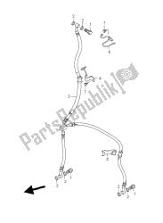 Flexible de frein avant (DL650)