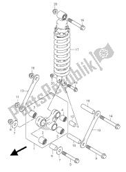 REAR CUSHION LEVER