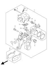 REAR CALIPER (GSX1300BK-UF)