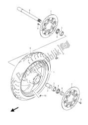 roda dianteira (vzr1800 e19)