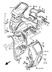 capot (gsx550eff)