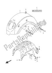 garde-boue arrière (vl800 e24)