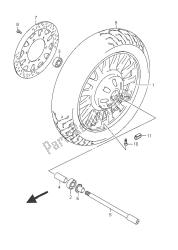 roda dianteira (vl800c e24)