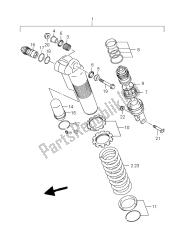 Rear shock absorber