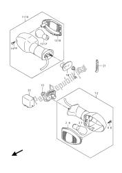 lámpara de señal de giro (gsf650su)