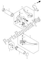 levier de poignée (vzr1800bz e19)