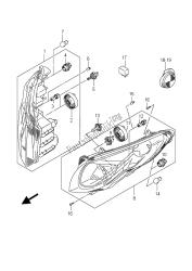 lampe combinée avant