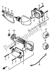 TURN SIGNAL LAMP (E2-E4-E15-E16-E17-E18-E21-E22-E25-E34-E39-E53)