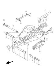 bras oscillant arrière