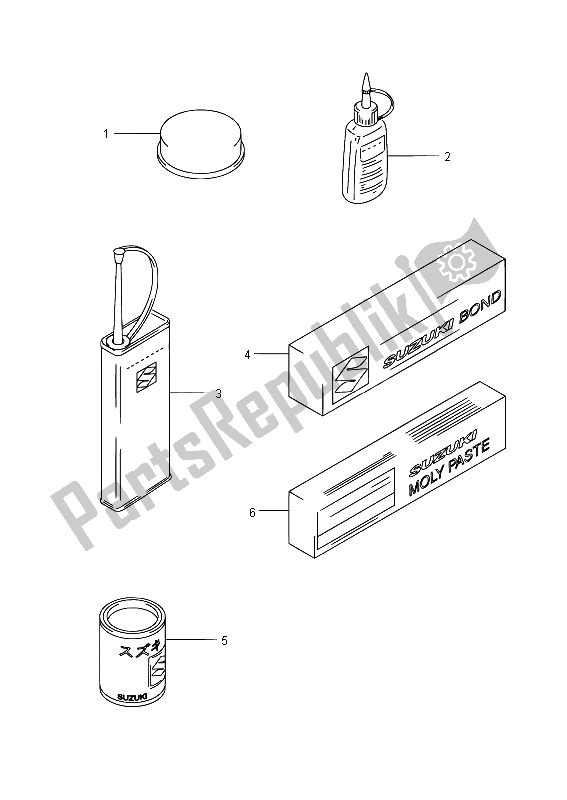 Tutte le parti per il Opzionale del Suzuki GSR 750A 2015