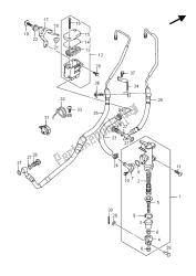 REAR MASTER CYLINDER (GSR750AUE)