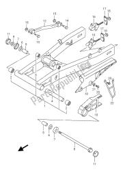 bras oscillant arrière