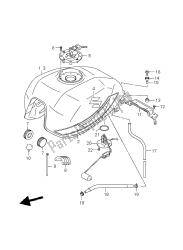 réservoir de carburant (gsx1400)