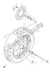 roda dianteira (uh125 e02)