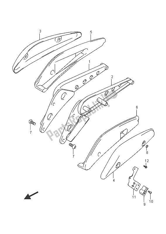 All parts for the Frame Handle Grip (vzr1800bz E19) of the Suzuki VZR 1800 BZ M Intruder 2016