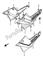 FRAME COVER (GSX550ES)