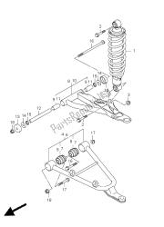 braccio di sospensione anteriore