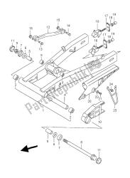 bras oscillant arrière