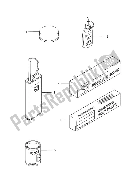 Alle onderdelen voor de Optioneel van de Suzuki GSX S 1000A 2016