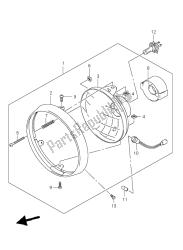 HEADLAMP (GSF600-U)