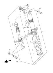 Rear shock absorber