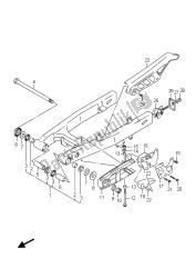 bras oscillant arrière (sw)