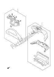 rugleuning set bijrijder (optioneel) (an650 e19)