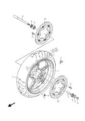 roue avant (sfv650u)