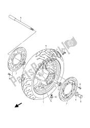 roda dianteira (an400)