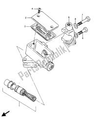 FRONT MASTER CYLINDER (GSX750ES-EF)