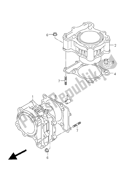 Wszystkie części do Cylinder Suzuki DL 650A V Strom 2011