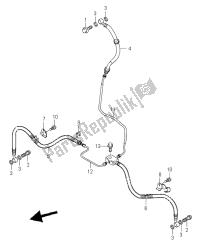 flexible de frein avant