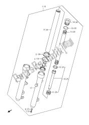 ammortizzatore forcella anteriore (uh125 e19)