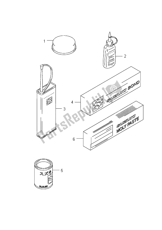 All parts for the Optional of the Suzuki VZ 1500 Intruder 2009