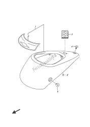 FUEL TANK FRONT COVER