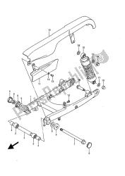 bras oscillant arrière