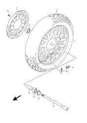 roda dianteira (vl800c e02)