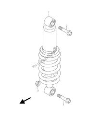 Rear shock absorber