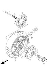 FRONT WHEEL (SFV650A-UA)